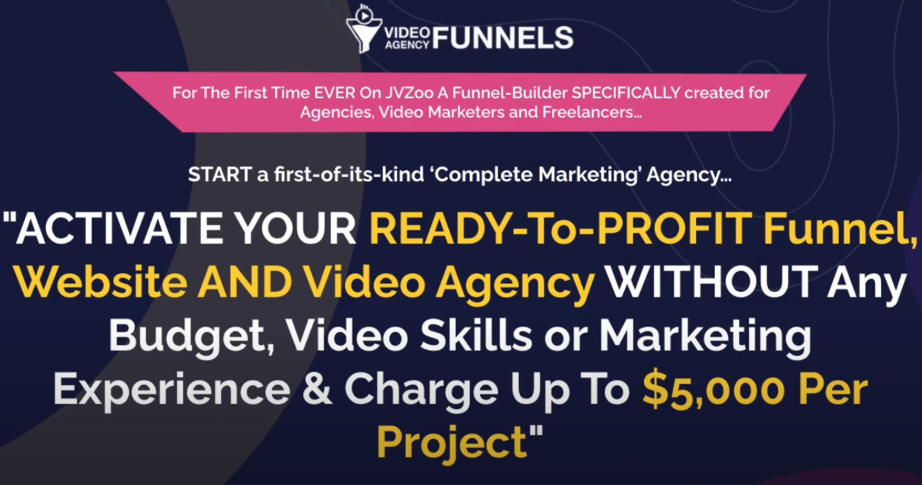 Video Agency Funnels Sales Page