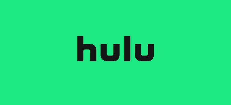 hulu logo with green background